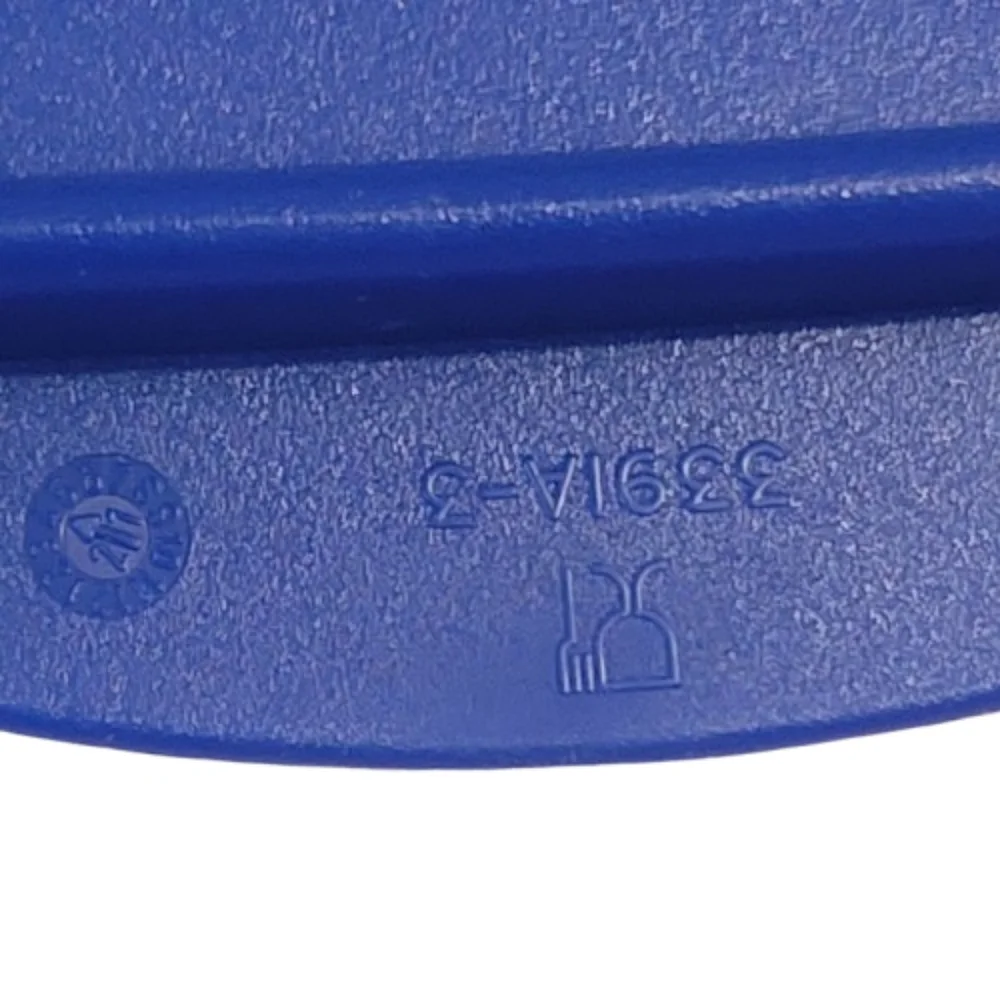 Tupperware Deep Blue Butter Dish with Lid Vintage Butter Keeper Cheese Container